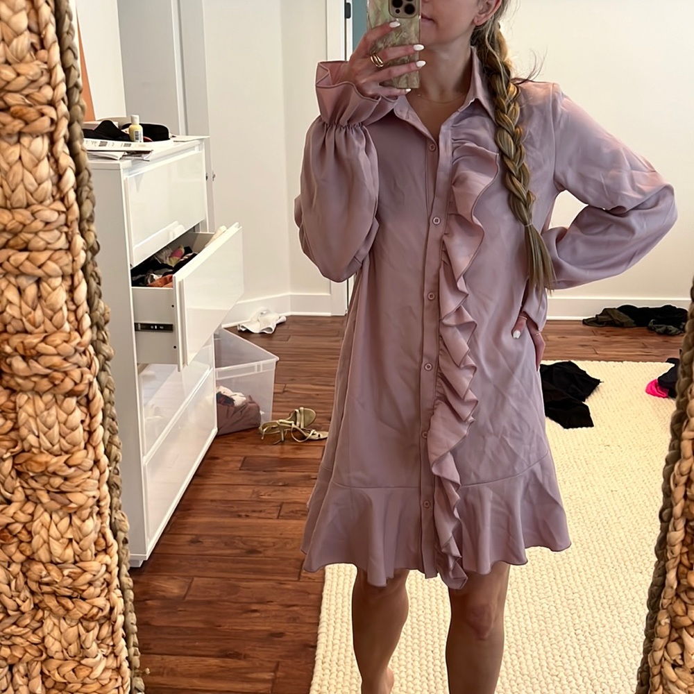 SHEIN mauve dress